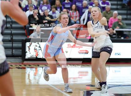 Thumbnail 3 in Lanesville vs Jac-Cen-Del (IHSAA 1A Semi State Semi Final) photogallery.
