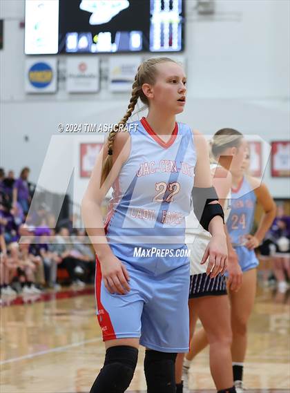 Thumbnail 1 in Lanesville vs Jac-Cen-Del (IHSAA 1A Semi State Semi Final) photogallery.