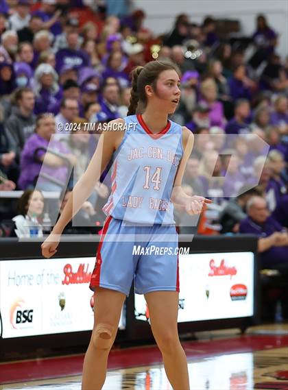 Thumbnail 3 in Lanesville vs Jac-Cen-Del (IHSAA 1A Semi State Semi Final) photogallery.