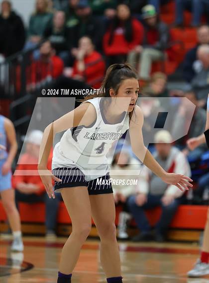 Thumbnail 1 in Lanesville vs Jac-Cen-Del (IHSAA 1A Semi State Semi Final) photogallery.