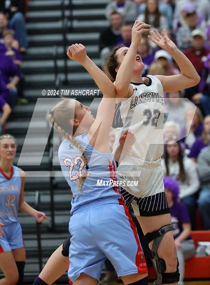 Thumbnail 1 in Lanesville vs Jac-Cen-Del (IHSAA 1A Semi State Semi Final) photogallery.