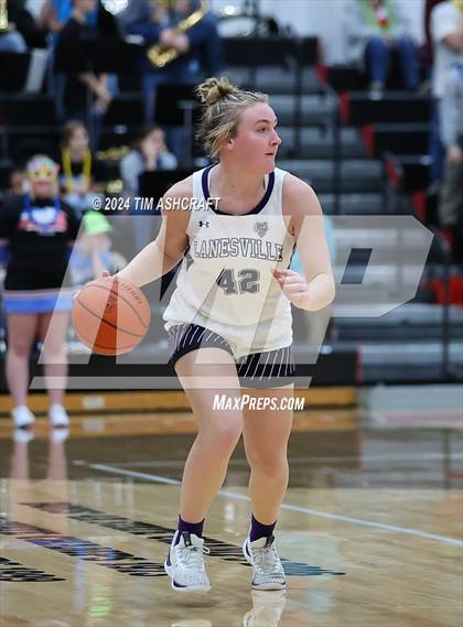 Thumbnail 1 in Lanesville vs Jac-Cen-Del (IHSAA 1A Semi State Semi Final) photogallery.