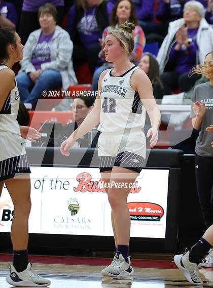 Thumbnail 1 in Lanesville vs Jac-Cen-Del (IHSAA 1A Semi State Semi Final) photogallery.