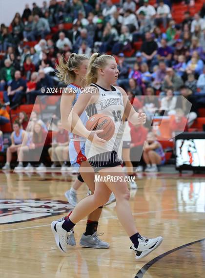 Thumbnail 2 in Lanesville vs Jac-Cen-Del (IHSAA 1A Semi State Semi Final) photogallery.