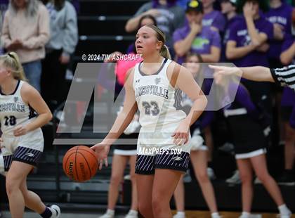 Thumbnail 1 in Lanesville vs Jac-Cen-Del (IHSAA 1A Semi State Semi Final) photogallery.