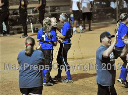 Thumbnail 1 in Norco vs. Santiago (CIF SS D1 Final) photogallery.