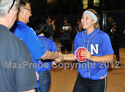 Thumbnail 1 in Norco vs. Santiago (CIF SS D1 Final) photogallery.