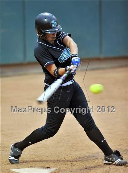 Thumbnail 1 in Norco vs. Santiago (CIF SS D1 Final) photogallery.