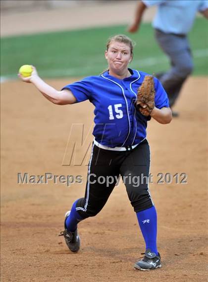Thumbnail 1 in Norco vs. Santiago (CIF SS D1 Final) photogallery.
