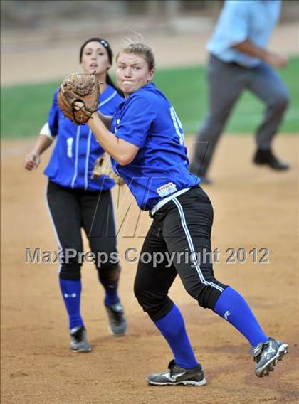 Thumbnail 2 in Norco vs. Santiago (CIF SS D1 Final) photogallery.