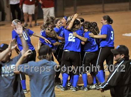 Thumbnail 2 in Norco vs. Santiago (CIF SS D1 Final) photogallery.
