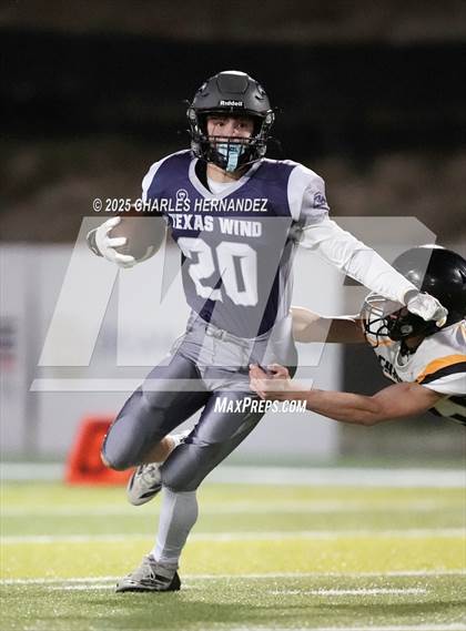 Thumbnail 1 in Texas Wind vs. Fort Bend Chargers HomeSchool (TAIAO Division 1 Semifinal) photogallery.