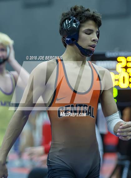 Thumbnail 1 in CIF Central Section Boys Wrestling Masters (Consolation Rounds 3/4) photogallery.