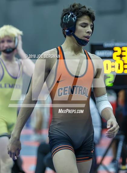 Thumbnail 3 in CIF Central Section Boys Wrestling Masters (Consolation Rounds 3/4) photogallery.