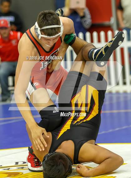 Thumbnail 2 in CIF Central Section Boys Wrestling Masters (Consolation Rounds 3/4) photogallery.