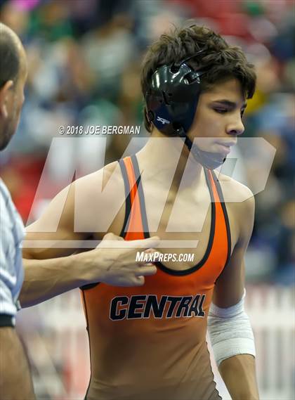 Thumbnail 2 in CIF Central Section Boys Wrestling Masters (Consolation Rounds 3/4) photogallery.