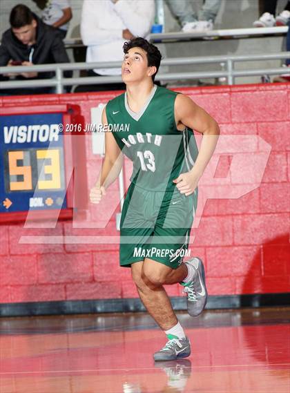 Thumbnail 3 in Norman North vs. Skyline (Thanksgiving Hoopfest) photogallery.