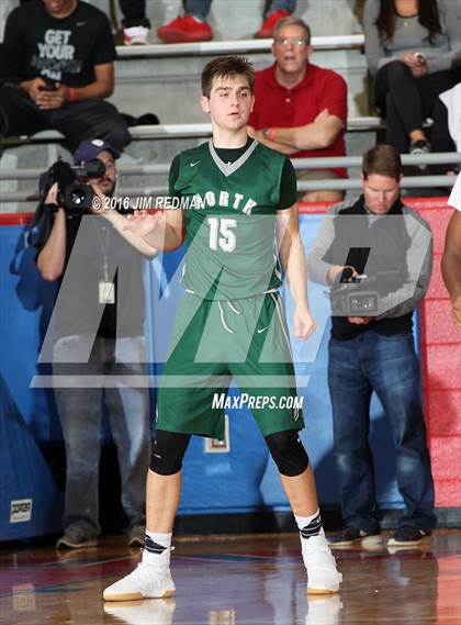 Thumbnail 3 in Norman North vs. Skyline (Thanksgiving Hoopfest) photogallery.