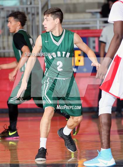 Thumbnail 3 in Norman North vs. Skyline (Thanksgiving Hoopfest) photogallery.