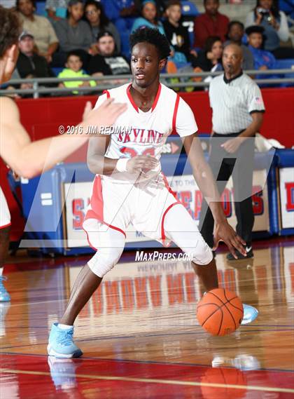 Thumbnail 2 in Norman North vs. Skyline (Thanksgiving Hoopfest) photogallery.