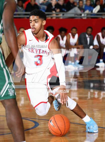 Thumbnail 2 in Norman North vs. Skyline (Thanksgiving Hoopfest) photogallery.