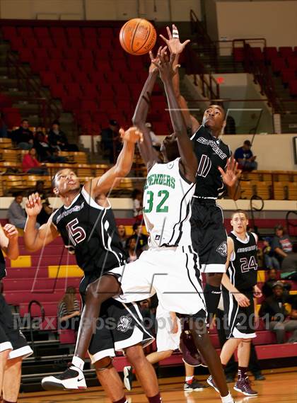 Thumbnail 2 in Green Country HomeSchool vs. Sunrise Christian Academy (Fantasy of Lights) photogallery.