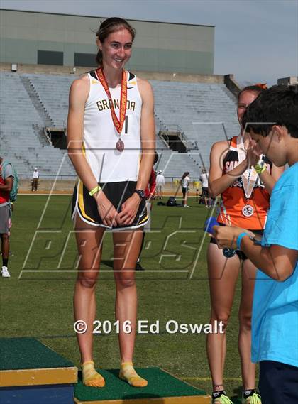 Thumbnail 3 in CIF NCS Masters Track and Field (Girls 3200 Meters) photogallery.
