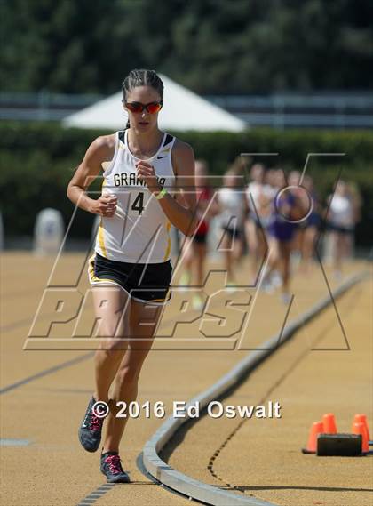 Thumbnail 1 in CIF NCS Masters Track and Field (Girls 3200 Meters) photogallery.