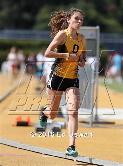 Thumbnail 2 in CIF NCS Masters Track and Field (Girls 3200 Meters) photogallery.