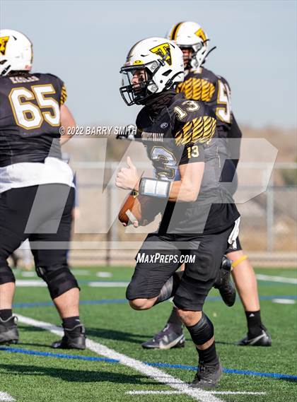 Thumbnail 2 in Thompson Valley vs. Evergreen (CHSAA 3A 1st Round) photogallery.