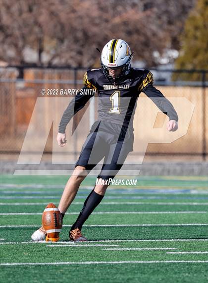Thumbnail 2 in Thompson Valley vs. Evergreen (CHSAA 3A 1st Round) photogallery.