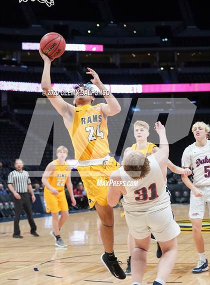 Thumbnail 2 in Green Mountain vs. Dakota Ridge @ Pepsi Center photogallery.