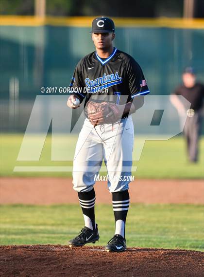 Thumbnail 3 in Centennial vs. Wilson (UIL 5A Bi-District Playoff) photogallery.