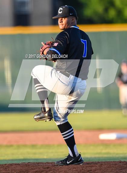 Thumbnail 3 in Centennial vs. Wilson (UIL 5A Bi-District Playoff) photogallery.