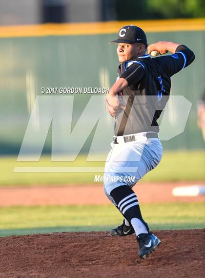 Thumbnail 1 in Centennial vs. Wilson (UIL 5A Bi-District Playoff) photogallery.