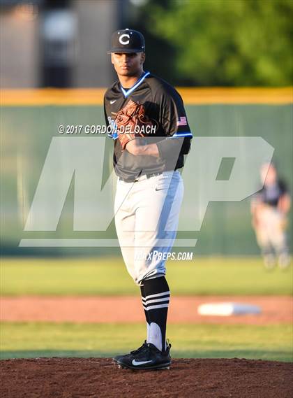 Thumbnail 2 in Centennial vs. Wilson (UIL 5A Bi-District Playoff) photogallery.