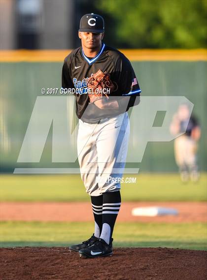Thumbnail 1 in Centennial vs. Wilson (UIL 5A Bi-District Playoff) photogallery.