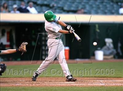 Thumbnail 1 in St. Mary's vs. De La Salle (Dave Stewart/Oakland A's Showdown) photogallery.