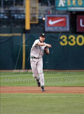 Thumbnail 2 in St. Mary's vs. De La Salle (Dave Stewart/Oakland A's Showdown) photogallery.