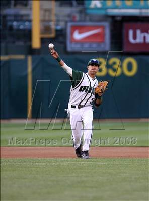 Thumbnail 3 in St. Mary's vs. De La Salle (Dave Stewart/Oakland A's Showdown) photogallery.