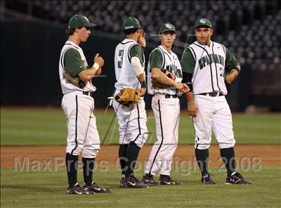 Thumbnail 2 in St. Mary's vs. De La Salle (Dave Stewart/Oakland A's Showdown) photogallery.