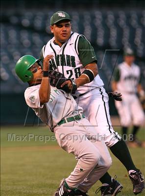 Thumbnail 3 in St. Mary's vs. De La Salle (Dave Stewart/Oakland A's Showdown) photogallery.