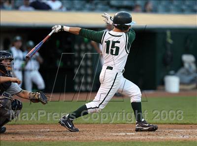Thumbnail 1 in St. Mary's vs. De La Salle (Dave Stewart/Oakland A's Showdown) photogallery.