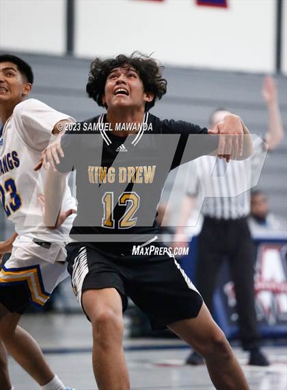 Thumbnail 1 in King/Drew vs Muir (21st Annual Rose City Roundball Classic) photogallery.