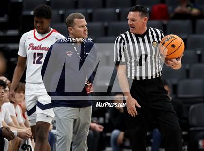 Thumbnail 2 in Pacifica Christian/Orange County @ San Joaquin Memorial (CIF State D2 Final) photogallery.