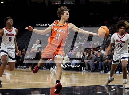 Thumbnail 1 in Pacifica Christian/Orange County @ San Joaquin Memorial (CIF State D2 Final) photogallery.