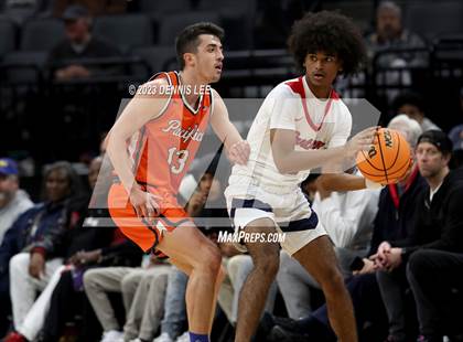 Thumbnail 3 in Pacifica Christian/Orange County @ San Joaquin Memorial (CIF State D2 Final) photogallery.