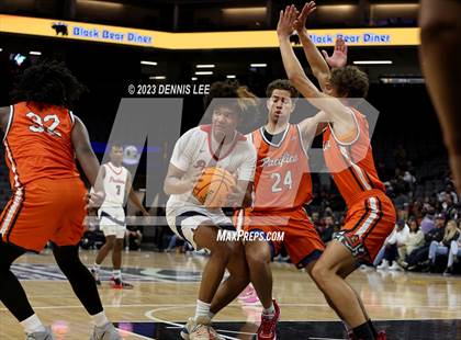Thumbnail 3 in Pacifica Christian/Orange County @ San Joaquin Memorial (CIF State D2 Final) photogallery.