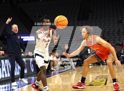 Thumbnail 2 in Pacifica Christian/Orange County @ San Joaquin Memorial (CIF State D2 Final) photogallery.