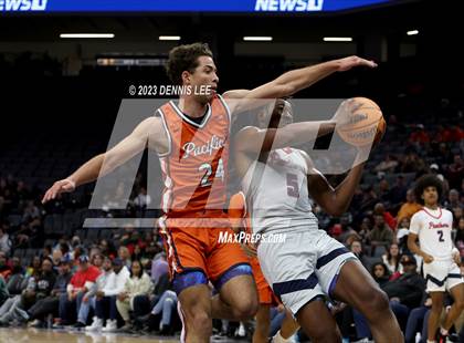 Thumbnail 2 in Pacifica Christian/Orange County @ San Joaquin Memorial (CIF State D2 Final) photogallery.